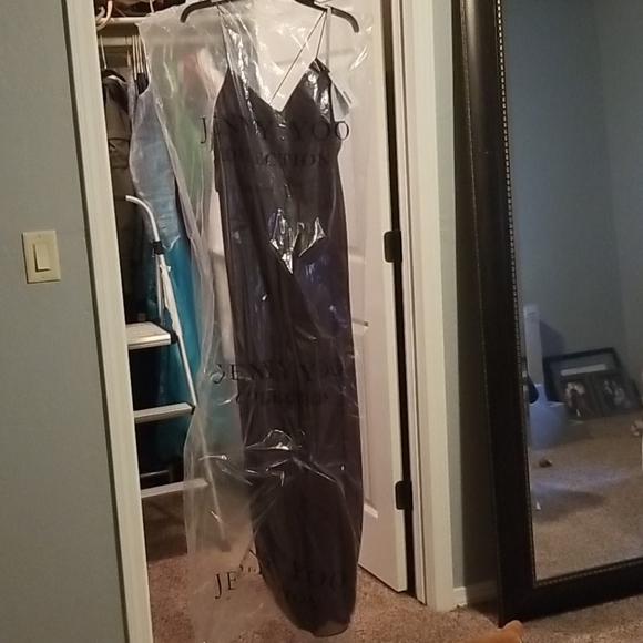 Jenny Yoo Inesse Blackcurrent Bridesmaid Dress 6 - Picture 6 of 7